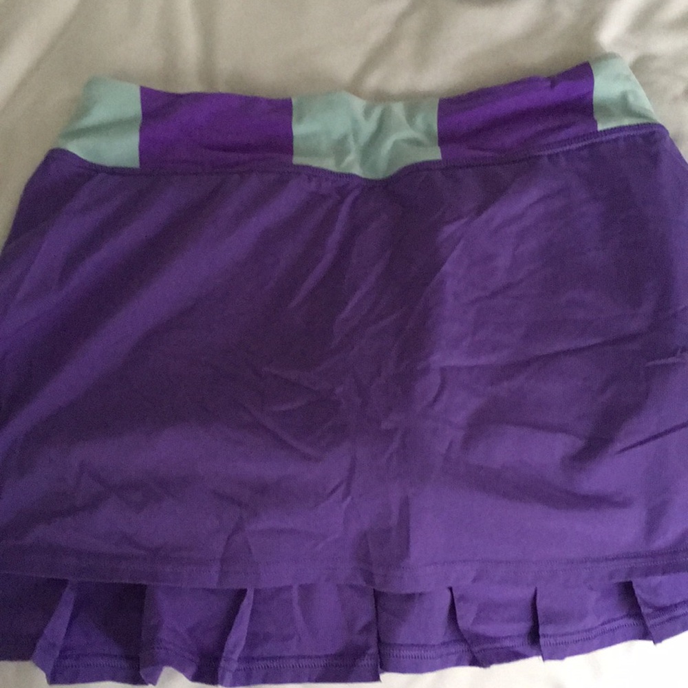 Lululemon pleated running skort
